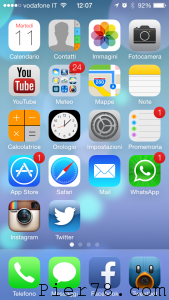 Apple iOS 7, lessenziale è visibile agli occhi Iphone iOS7 Apple 