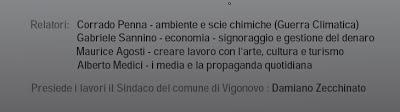 Vigonovo 15 giugno 2013, conferenza-dibattito su scie chimiche, signoraggio, lavoro, propaganda mediatica ...