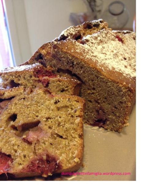 Plumcake dietetico alle fragole