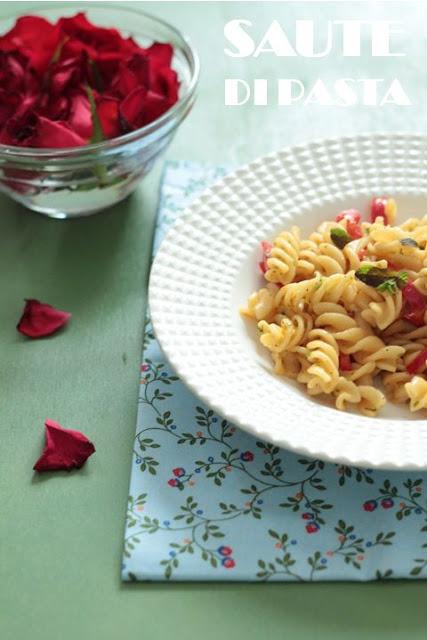 Sauté di pasta à l'indienne