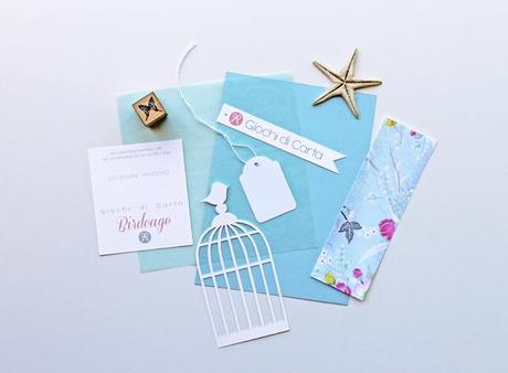 Sweet tags and birdcage papercut