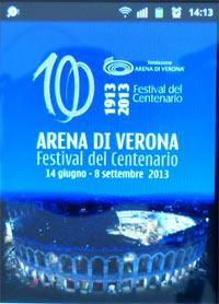 app smartphone festival centenario arena verona Lapp per il Festival del centenario areniano