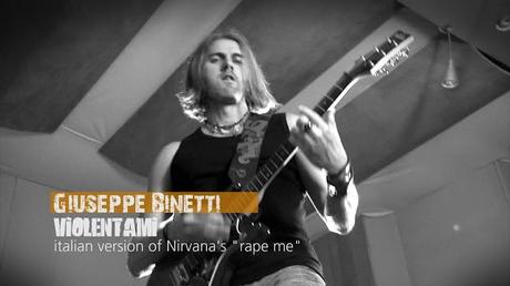 COMUNICATO STAMPA - Giuseppe Binetti VIOLENTAMI *Videoclip ufficiale 2013 (Italian version Nirvana's RAPE ME)*