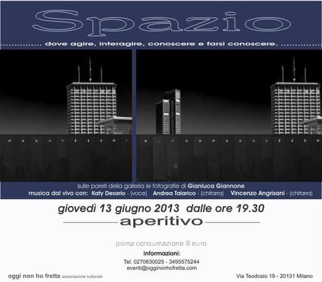 SPAZIO, mostra fotografica di Gianluca Giannone a Milano