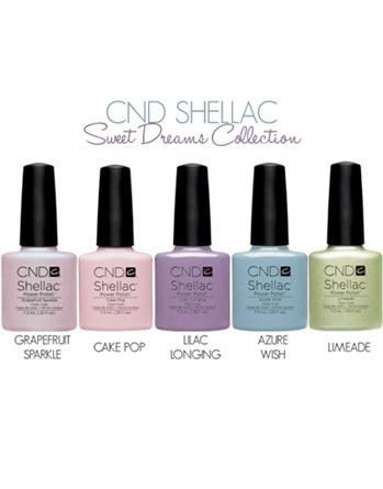 2 CND Shellac Sweet Dreams Collection for spring 2013