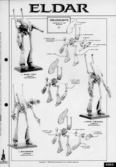 Eldar: miniature nella storia