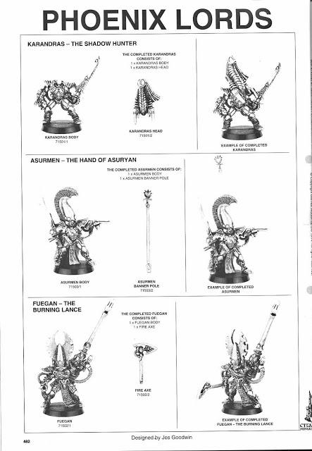 Eldar: miniature nella storia