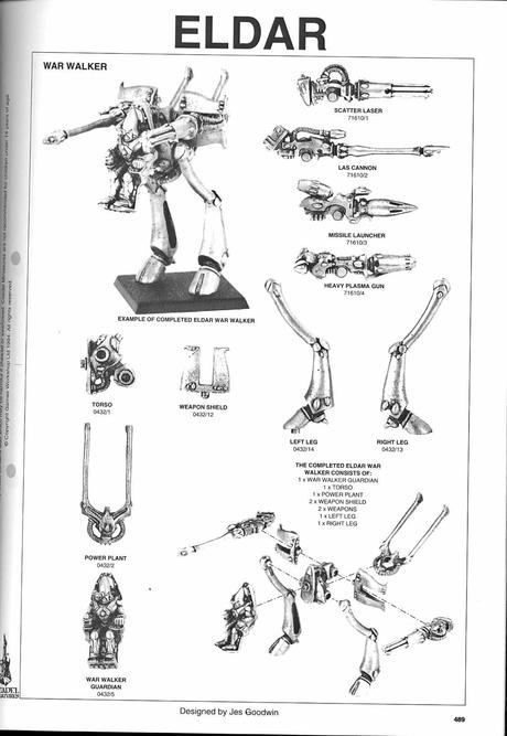 Eldar: miniature nella storia