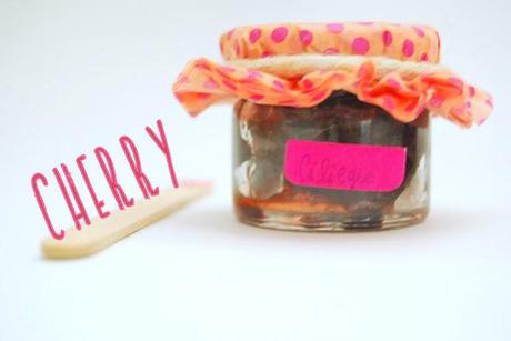 Un cappellino per le mie marmellate {CHERRY JAM}