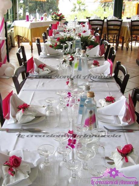 Allestimento matrimonio piccole anticipazioni