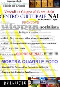 Progettiamo il domani presenta La sorpresa dell’estate, 14 giugno 2013, Cagliari