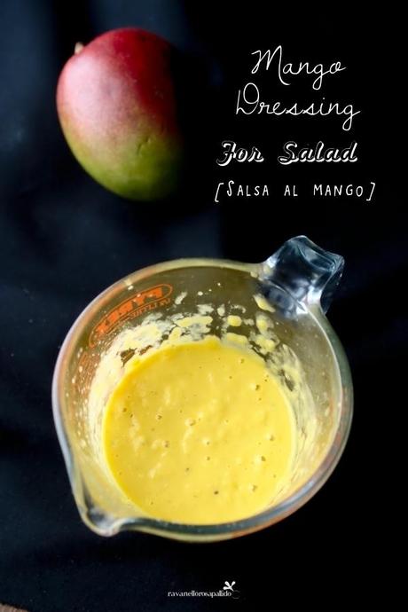 Salsa al mango per insalata - dressing for salad