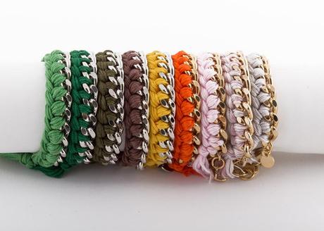 Bracciali colori vari nuance