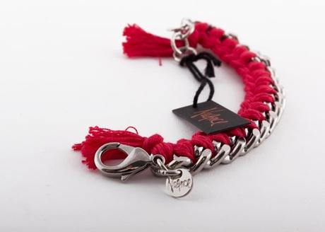 bracciale nuance rosso