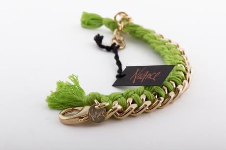 bracciale nuance verde