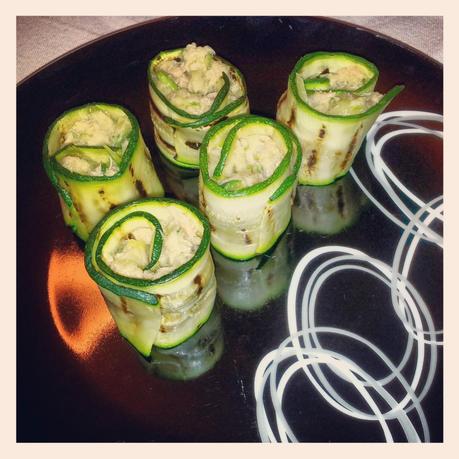 Involtini di zucchine e tonno