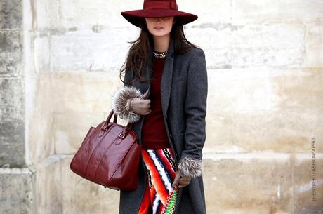 In the Street...Color Inspiration, Paris & Milan