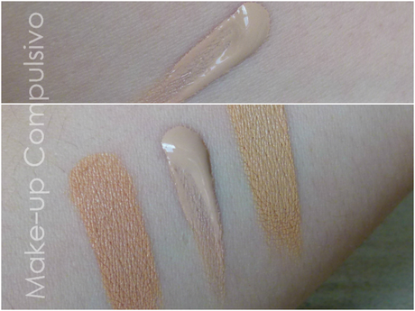 Glossip - Nude Look Fluid Concealer, correttore fluido: review e confronto con colorazioni Mac