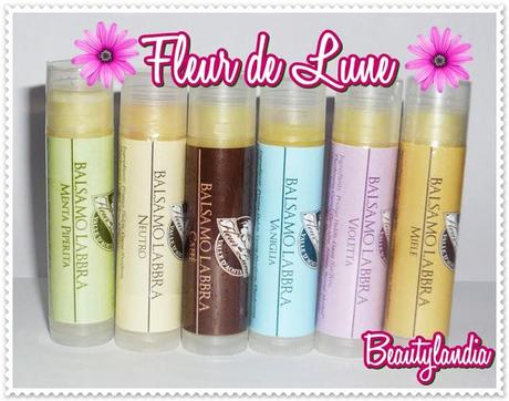 FLEUR DE LUNE - Balsami Labbra 100% naturali-