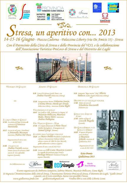 Venite a prendere un aperitivo a Stresa?