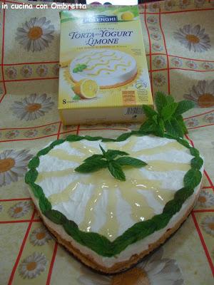 Torta allo yogurt e limone Polenghi