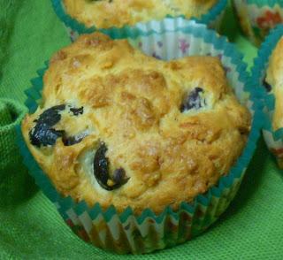 Muffins alle Olive Nere