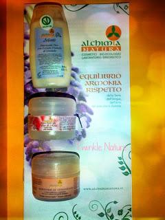 Review ALCHIMIA NATURA: Crema alla Rosa, Burrone al cioccolato, Atlantis detergente viso.