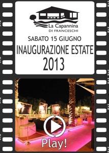 inaugurazione capannina