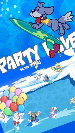  Android game   Party Wave, 50 livelli di surf fuori di testa!