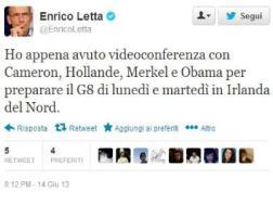 C 2 articolo 1100551 imagepp G8, ci sarà anche Enrico Letta insieme con Hollande, Obama e Merkel