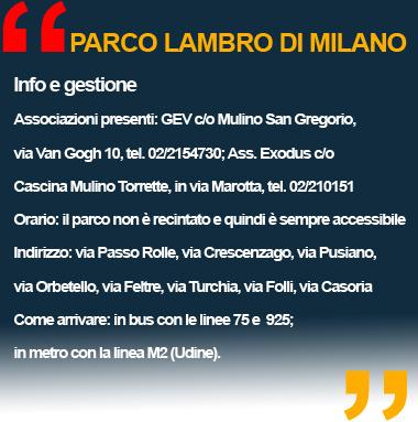 Parco Lambro Milano