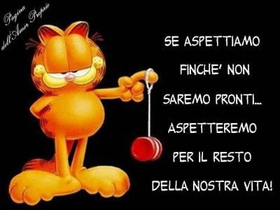 DICE IL SAGGIO GARFIELD