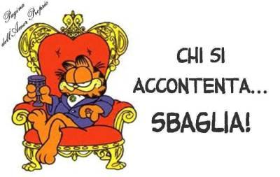 DICE IL SAGGIO GARFIELD