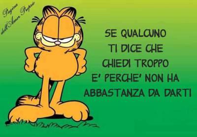 DICE IL SAGGIO GARFIELD