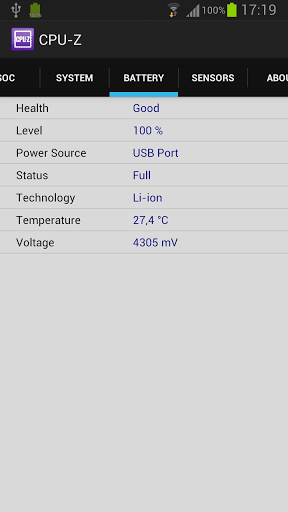  Android apps   CPU Z, il vostro smartphone non avrà più segreti!