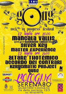 Chi va con lo Zoppo... non perde i due giorni del GONG - Rock In Progress Festival!