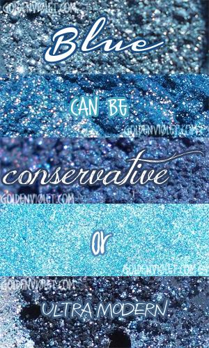 Il blu può essere conservatore o ultramoderno
