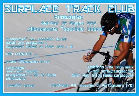 Allenamento in Pista Master giovedì 20 GIugno