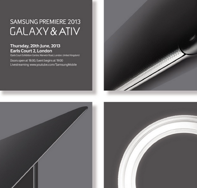 Samsung Premiere 2013 Galaxy & Ativ: i possibili dispositivi presentati nel maxi evento del 20 giugno