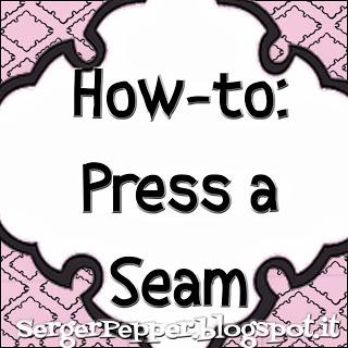 SergerPepper - Sewing supplies DIY: Pressing Tools - Sausage Roll FREE pattern + How to Press a Seam!