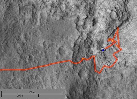 Curiosity Map - drive 49