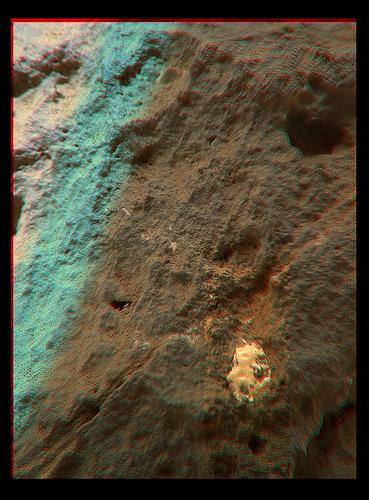 Curiosity sol 304 MAHLI anaglyph