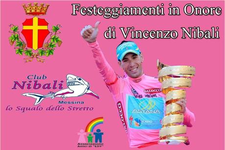 Messina festeggia il campione Nibali