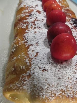 Strudel Slavo  alle Ciliegie  ...le vacanze .....e i nostri piccoli amici????