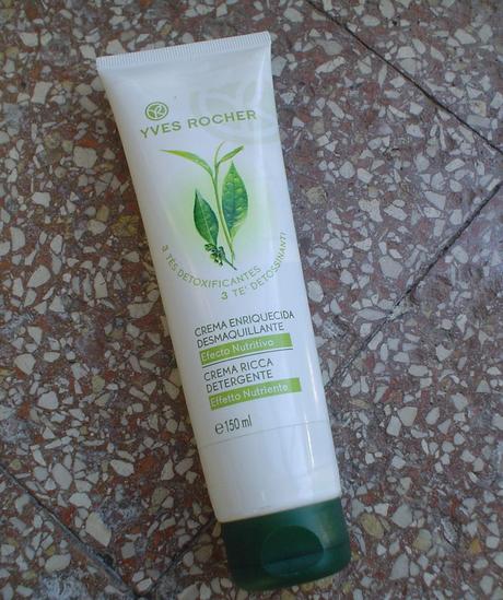 Review: Yves Rocher Crema ricca detergente ai 3 tè detossinanti