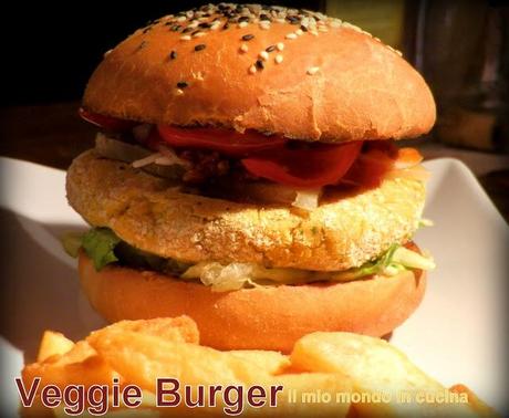 VEGGIE BURGER di ceci