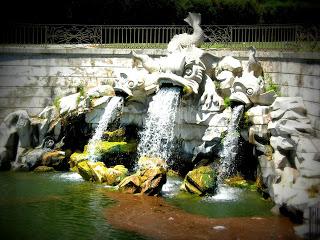 Visioni d'acqua alla Reggia di Caserta.