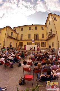 Con Catherine Dunne al FuoriLuogo Festival.