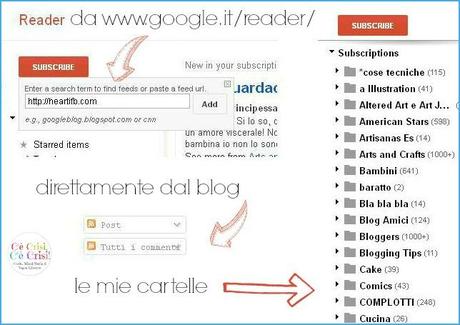 1 cartelle GR, google reader