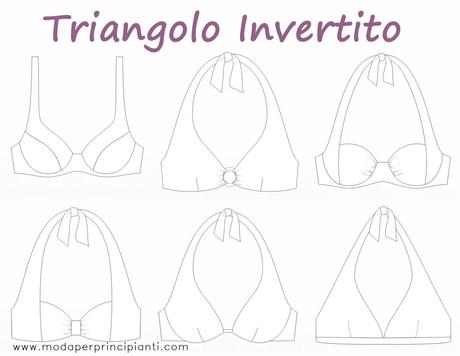 Il Costume per la Donna a Triangolo Invertito